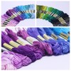 Premium Rainbow Color Embroidery Floss 140 Skeins Per Pack with