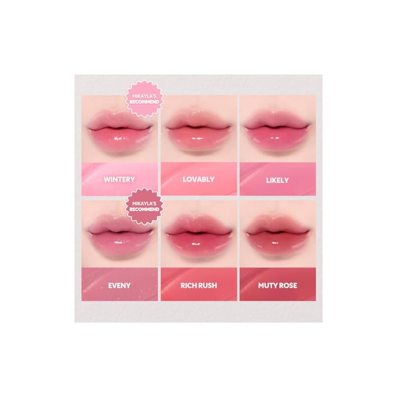 TIRTIR [*Mini Size Waterism Tinted Lip Gloss #29 Eveny, 0.06