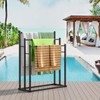 Honiter Towel Racks for Bathroom, 3 Tier Wide Towel Drying