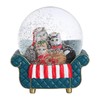 Cat Snow Globes, Blue Cat Snow Globe for Kids, Christmas