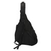 Large Black Sling Bag Waterproof Sling Backpack Oxford Fabric Outdoor