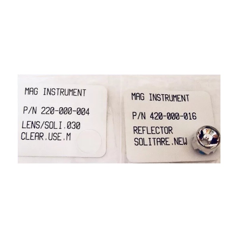 Mag-Lite AAA Mini Maglite Solitaire Replacement Reflector & Lens with