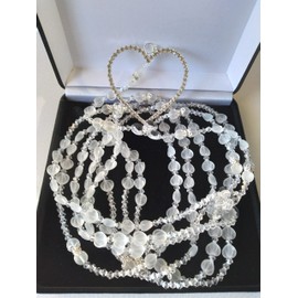 wedding Lazo para boda Lasso para matrimonio de cristal mate y cristal natural Lazo sin imagenes y corazon color plata.