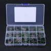 DollaTek 150 Pieces 15 Value (Each 10pcs) 100V 0.33NF- 470NF