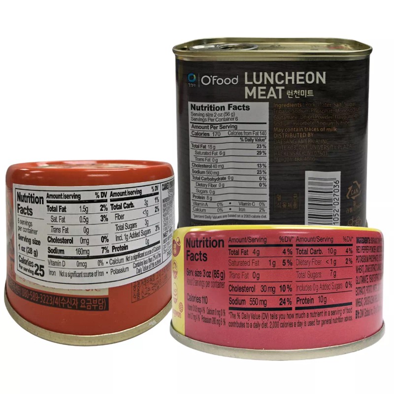 BOX O'DELIGHTS Korean Canned Food Mix – Hot Pepper Tuna,