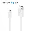 PureLink mini DisplayPort auf Displayport 1.3 Kabel, 4K Ultra HD