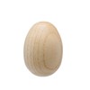 2 Pcs Natural Wood Egg Shaker Musical Percussion Instrument