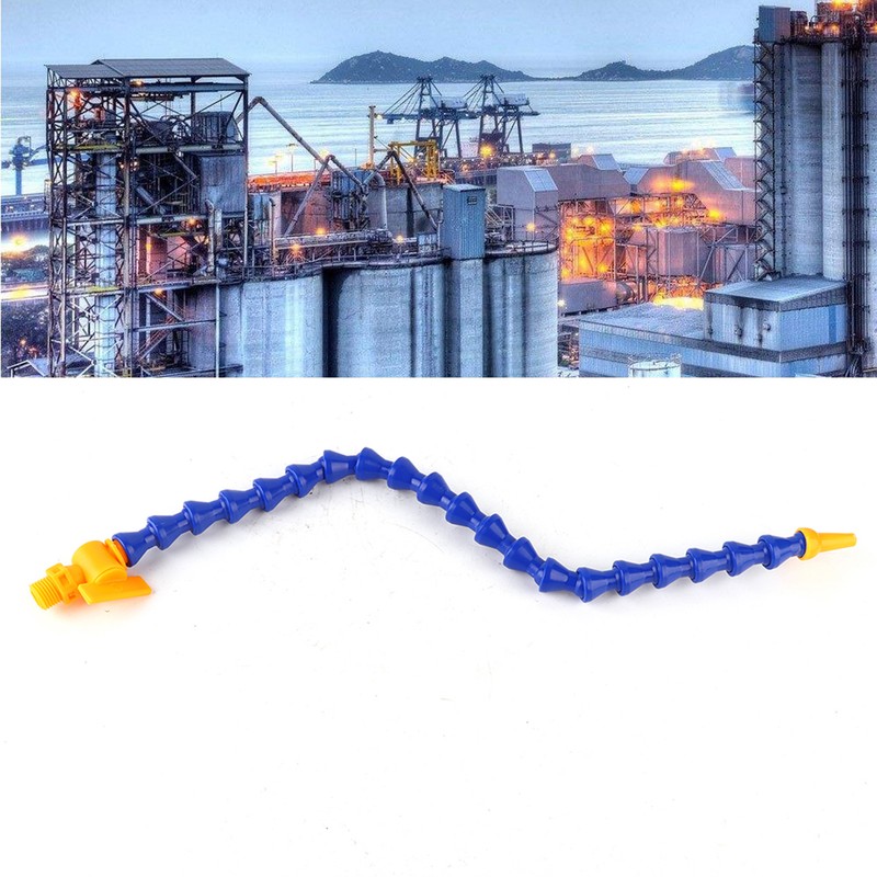 12pcs Round Flat Nose Lathe CNC Machine Flexible Water Oil