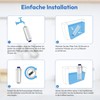 Finsna Water Filter Replacement for De'Longhi DLSC002, Compatible with Magnifica