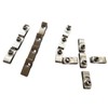 1/4"-20 Long Stainless Steel U -Style Clip-On Nut,U-Type Fasteners (Pack