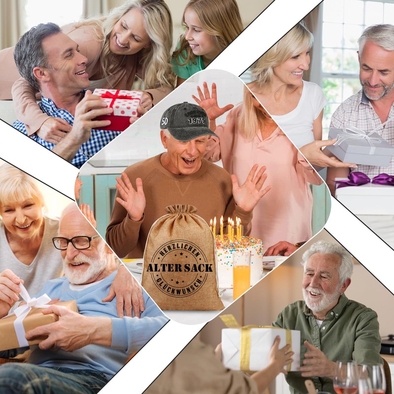 TUZELIYA Birthday Gifts for Men - 3 in 1 Old