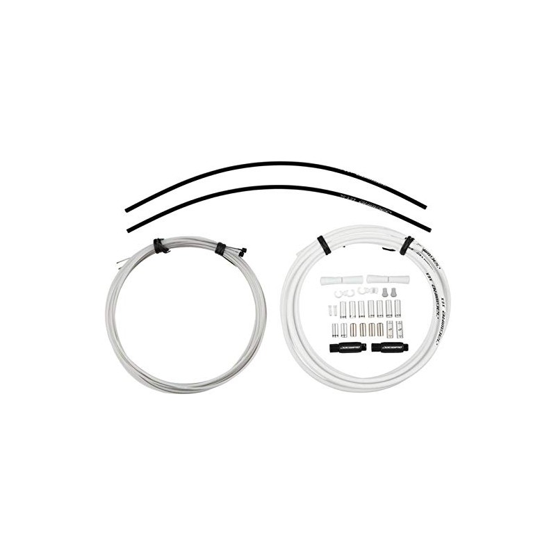 Jagwire Elite Unisex Adult Cables and Sleeves, White, One Size