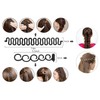25 Piezas Kit de Herramientas para peinar el cabello,kit de