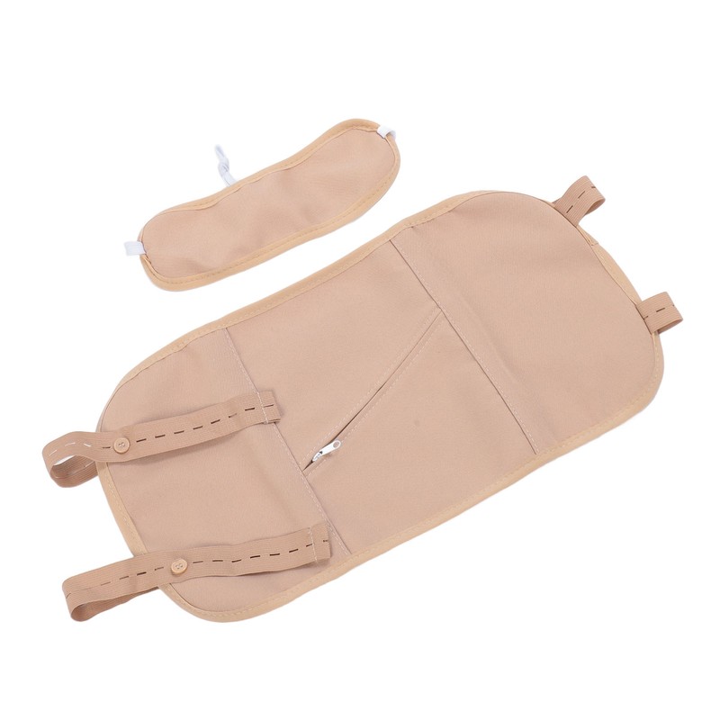 Castor Oil Pack Wrap Kit Reusable Adjustable Organic Cotton Castor