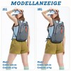 BECOJADDE 15L Hiking Backpack Men's Small Backpack Women's Lightweight Daypack
