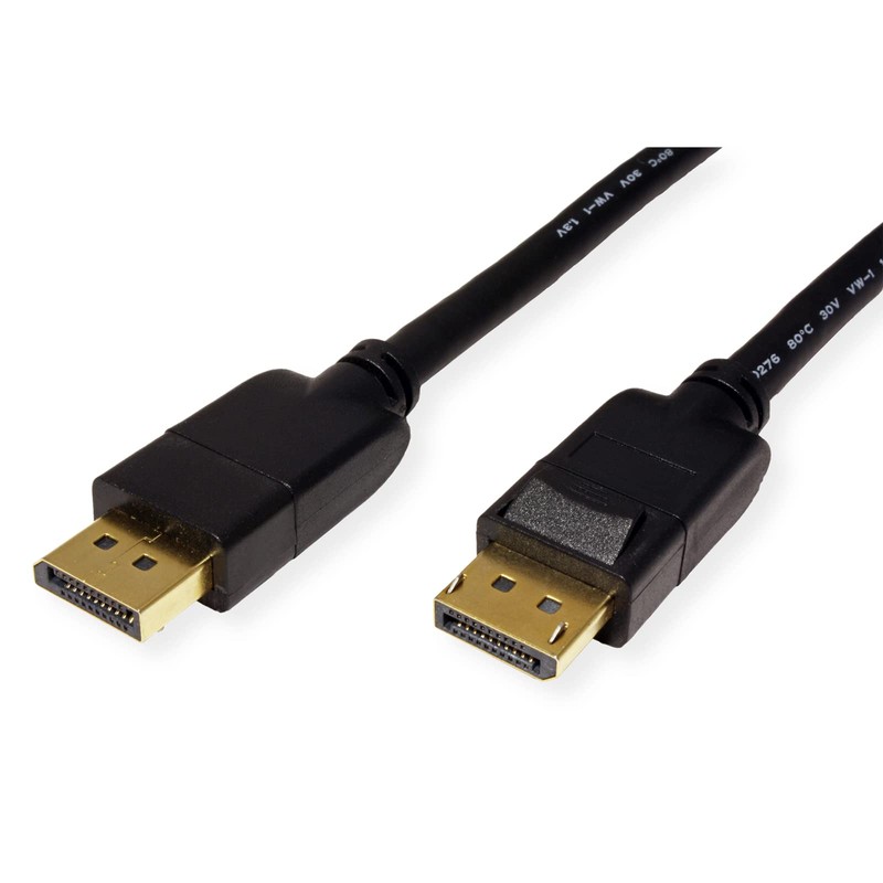 Rotronic Roline DisplayPort DP KBL. 1.3 Male/Male black 2m
