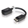 C2G 20cm DisplayPort Male to HDMI Female Adapter Converter -