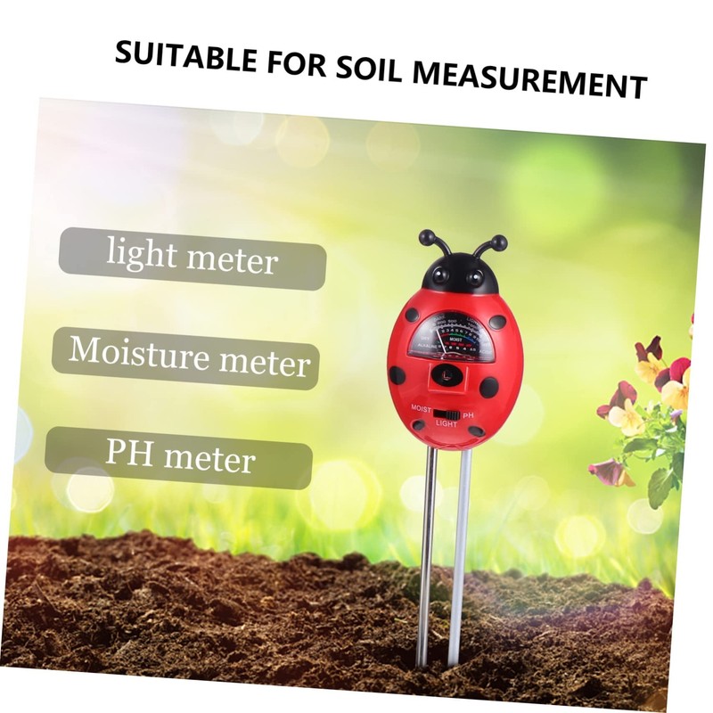 Outanaya Soil Tester Kit Multifunctional Ph for Accurate Moisture Light