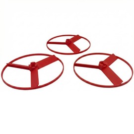 3-Count Replacement Fans for Snap Circuits Projects Compatible with 6SCM1F ClassPack & Standard Motor Modules – Essential Spare Parts for Schools & Hobbyists (Red)