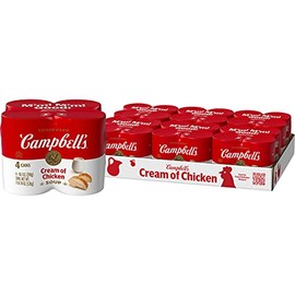 Campbell's Condensed Cream of Chicken Soup, Packaging May Vary, 252 Oz, Pack of 6