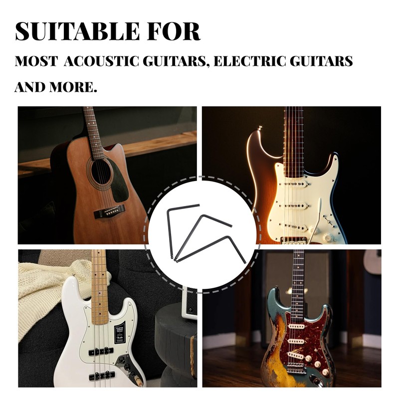 Guitar Truss Rod Wrench Set - 5mm and 4mm Allen