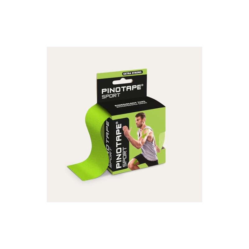 PinoTape Sport - Extra Strong 5M Uncut - lime