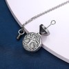 Friggem Urn Necklaces for Ashes 925 Sterling Silver Memorial Tree