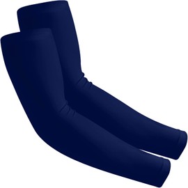 EGOFLEX Arm Sleeves for Men and Women Compression UV Sun Protection Tattoo Cover Up Baseball Basketball Football Golf Running (Blue)