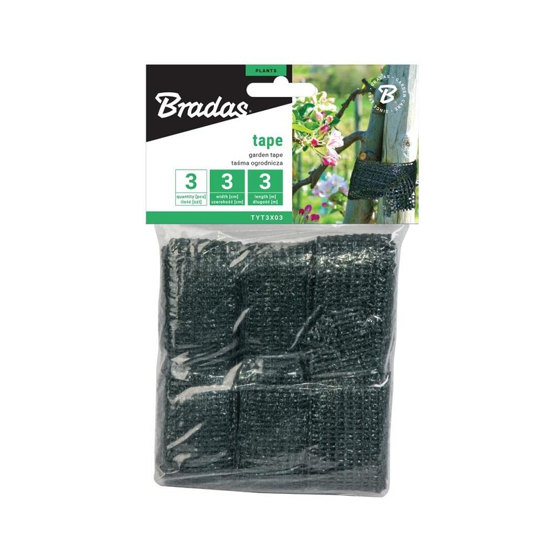 Bradas TYT3X03 2037 Tree Ties Set of 3 3 cm