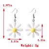 Girls' Daisy Earrings, Daisy Earrings, Hanging Flower Earrings, Flower Earrings,