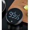 Stylish Digital Kitchen Timer with Large Clear Display - Magnetic
