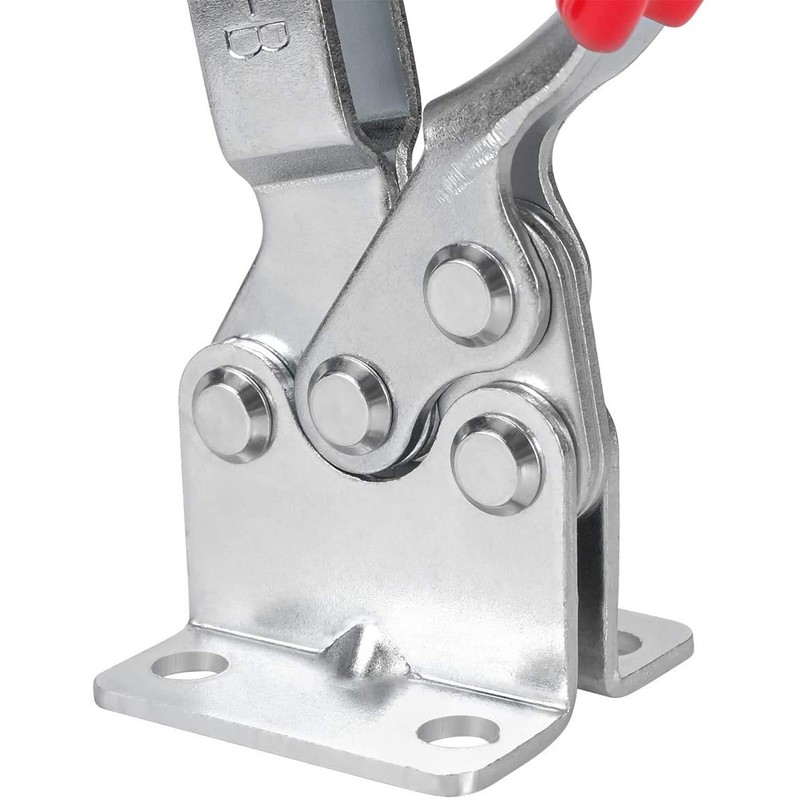 Chfine 10 Pack Toggle Clamps, Hold Down Clamp 220Lbs Holding