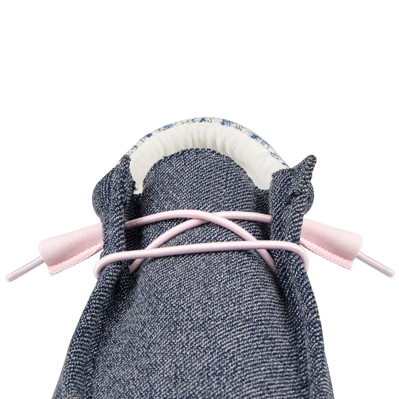 Endoto Elastic Shoelaces Strings Replacement Laces for Hey Dude Shoes(Color:Pink,Size:16Inch)