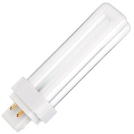 Satco 08330 - CFD13W/4P/830 S8330 Double Tube 4 Pin Base Compact Fluorescent Light Bulb
