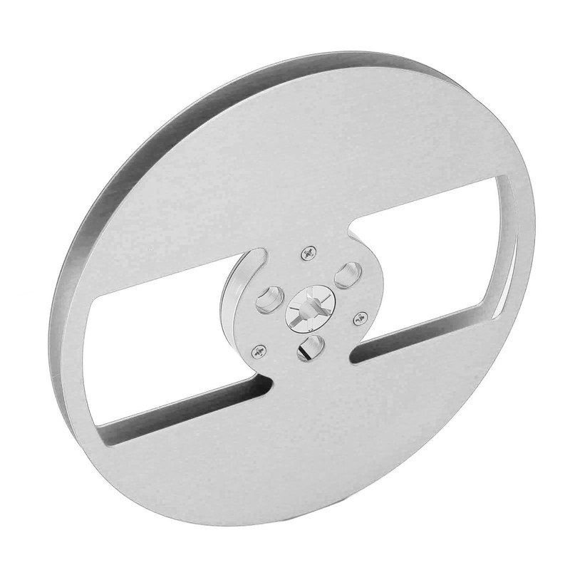 1/4 7 Inch Empty Reel Aluminum Alloy 2 Hole Opening