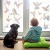 6 Sheets Anti-Collision Window Stickers, Window Stickers with Rainbow Reflection