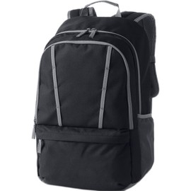Lands' End Kids' ClassMate Large Backpack Black