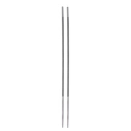 sourcing map 2pcs Chainsaw File, 9/64" (3.5mm) Round High Carbon Steel Double Cut Sharpen Rasp