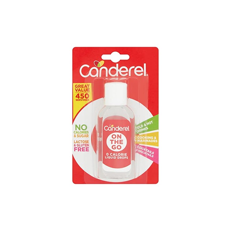 Canderel On The Go 0 Calorie Liquid Drops 50ml