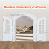 Cat Door Interior Door Secure Long Lasting Use Easy Install