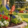 Solar Eagle Garden Stake Light – Patriotic LED Outdoor Decoration