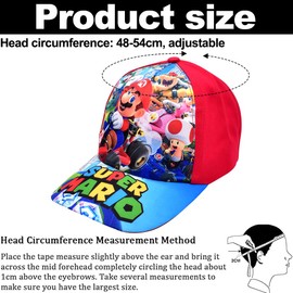 LKNBIF Baseball Cappello, Cappelli, Cappello Con Visiera da Ragazzo, Bro Ragazzo Bambino Cappello da Baseball di Stile Lettera Ragazze Bambino Bambini, blue