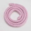 DreadLab - Bendable Spiral Dread Ties (80cm, Light Pink with