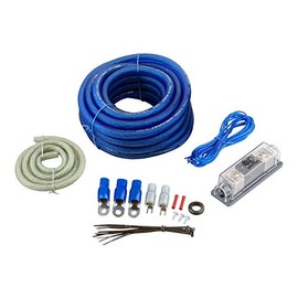 Bullz Audio (PPAK0BL) PRO Blue 1/0-Gauge Power Amplifier Kit