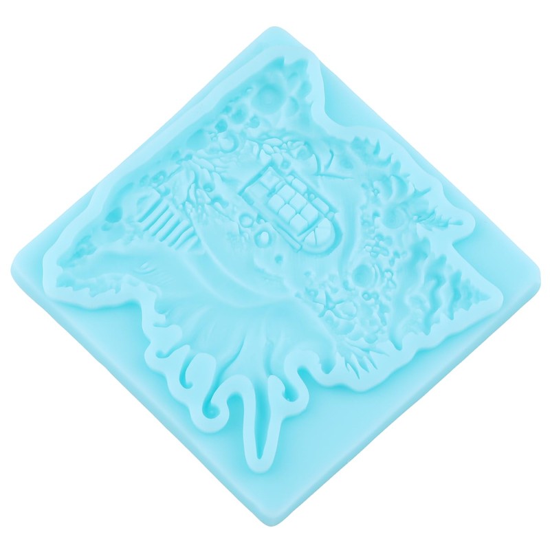 Conch House Fondant Silicone Molds