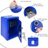 Kids' Safe Piggy Bank, Metal Safe with Key, Money Saving
