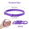 Calming Collar for Cats, 4 Pieces with Natural Pheromones, Purple,