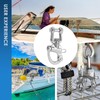 2PCS Snap Shackle 316 Stainless Steel Quick Release High Strength