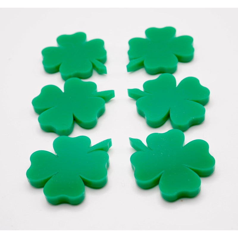 6 Pcs Lucky Four Leaf Clover Fridge Magnets | very