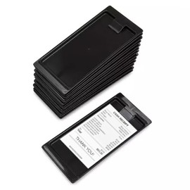 32 soportes de cheque negros, bandeja para recibos de invitados, bandeja para presentadores de cheques, bandeja de consejos de restaurante, bandejas d